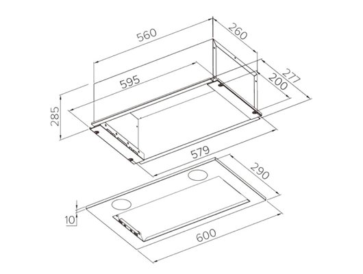 Вытяжка HAIER HVX-BI671X
